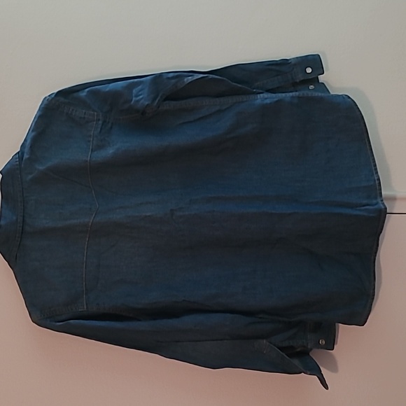 Levi's little girls denim shirt - Picture 4 of 5